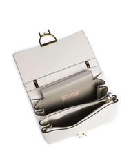 COCCINELLE ARLETTIS Bolso de mano de piel martillada perla - Bolsos Mujer - 4