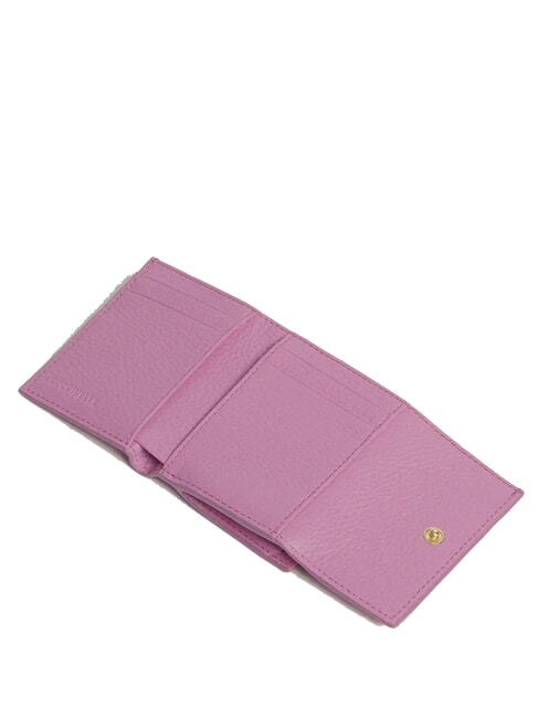 METALLIC SOFT Cartera de piel granulada medusa - Carteras Mujer