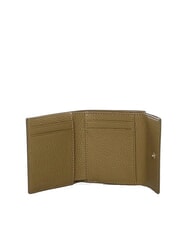 COCCINELLE METALLIC SOFT Cartera de piel granulada pastos marinos - Carteras Mujer - 2