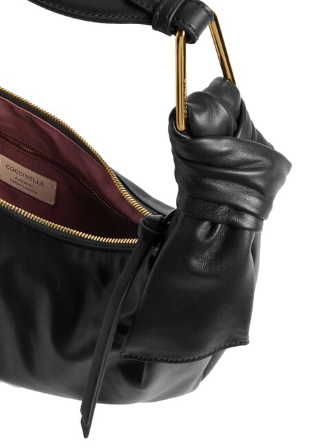 FUROSHIKI Large Bolso de hombro negro - Bolsos Mujer