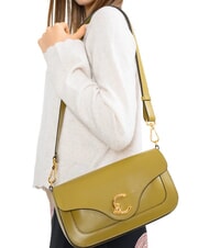 COCCINELLE C-ME CALF Bolso de hombro, en piel pastos marinos - Bolsos Mujer - 5