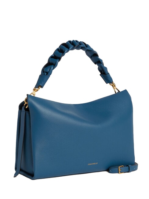 BOHEME GRANA DOUBLE Bolso de mano, con bandolera, en piel bl/sandshe profundo - Bolsos Mujer