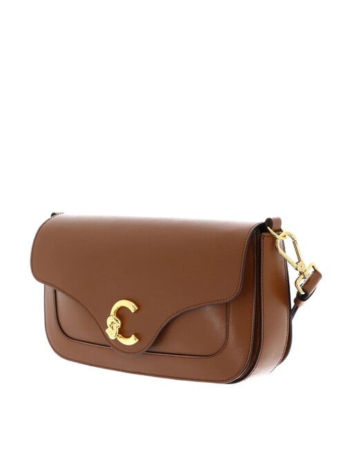 C-ME CALF Bolso de hombro, en piel co&ntilde;ac - Bolsos Mujer