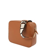 COCCINELLE TEBE Bolso peque&ntilde;o de piel con textura co&ntilde;ac - Bolsos Mujer - 2