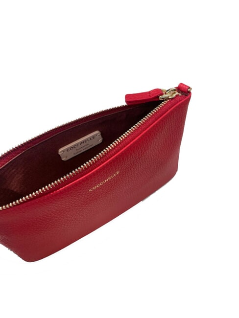 BEST CROSSBODY Minibolso de piel escarlata - Bolsos Mujer