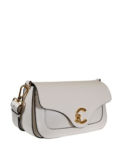 C-ME CALF Bolso de hombro, en piel perla - Bolsos Mujer