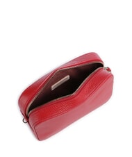 COCCINELLE TEBE Bolso bandolera en piel texturizada escarlata - Bolsos Mujer - 3