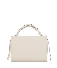 COCCINELLE BOHEME GRANA DOUBLE Bolso de mano, con bandolera, en piel blanco / des - Bolsos Mujer - 3