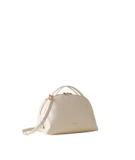 BORBONESE SEXY Bolso de mano, con bandolera algod&oacute;n blanco - Bolsos Mujer - 2