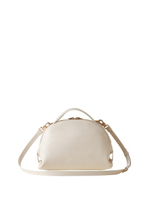 SEXY Bolso de mano, con bandolera algod&oacute;n blanco - Bolsos Mujer