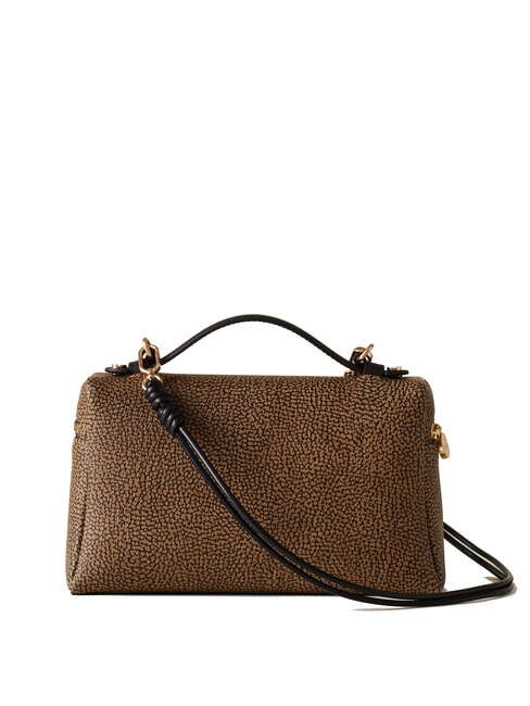 GEMINI Bolso peque&ntilde;o tipo ba&uacute;l con correa para el hombro op natural / negro - Bolsos Mujer