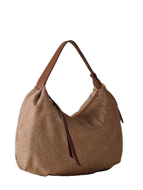 PRIVE Bolso de hombro tipo hobo beiger yegua - Bolsos Mujer