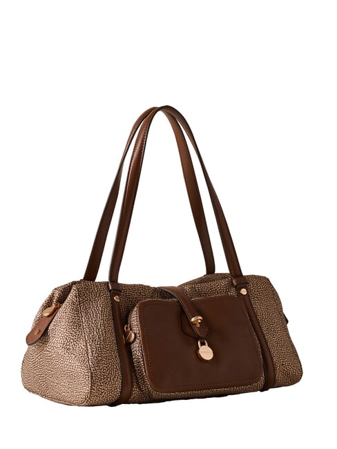 POCHE Bolso de hombro beiger yegua - Bolsos Mujer