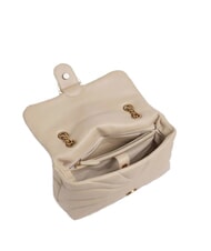 PINKO LOVE PUFF CLASSIC Bolso bandolera en piel de napa beige-gris ahumado-oro antiguo - Bolsos Mujer - 3