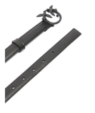 PINKO LOVE BERRY Cintur&oacute;n de piel con bloques de color color del bloque de limusina negra - Cinturones - 3