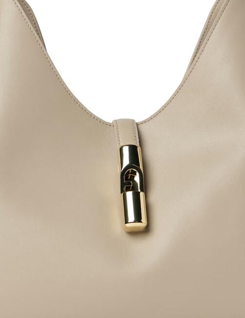 GOCCIA Bolso bandolera de piel lino - Bolsos Mujer