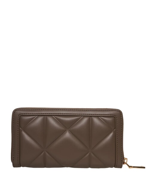 EMBOSSED Cartera mediana con cremallera lodo - Carteras Mujer