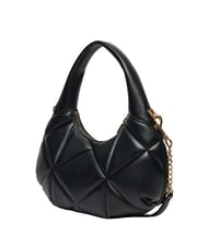 LOVE MOSCHINO EMBOSSED Bolso de hombro, con correa para el hombro negro - Bolsos Mujer - 2