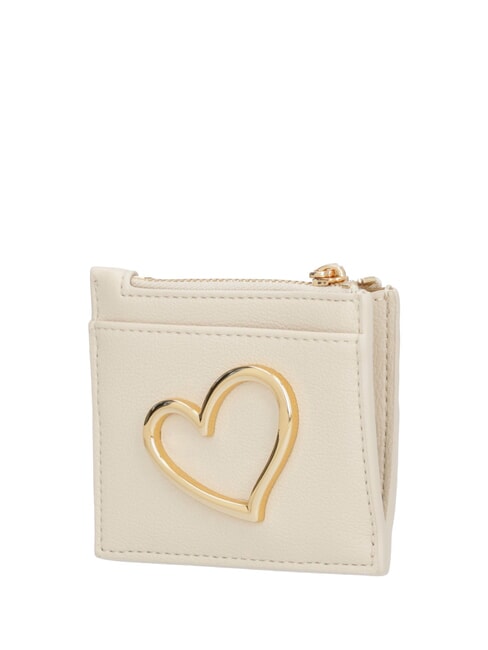 HEART TURNLOCK Tarjetero / Monedero Marfil - Carteras Mujer