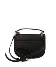 LOVE MOSCHINO HEART TURNLOCK Mini bolso con bandolera negro - Bolsos Mujer - 3