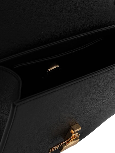 HEART TURNLOCK Mini bolso con bandolera negro - Bolsos Mujer