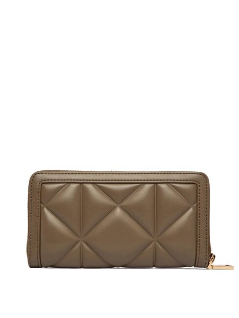 EMBOSSED Cartera grande con cremallera lodo - Carteras Mujer