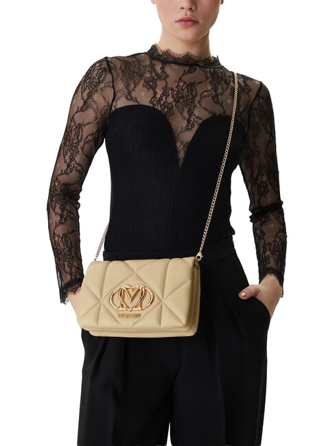 EMBOSSED Cartera grande con cremallera lodo - Carteras Mujer