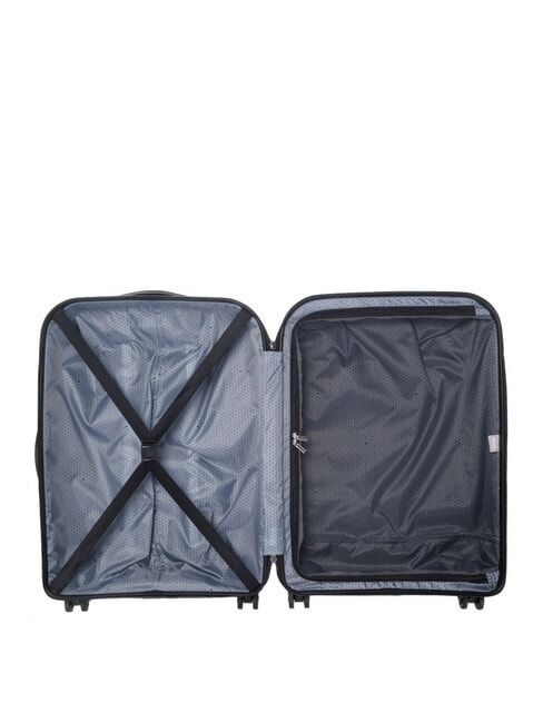 BINALONG Juego de 3 carros: cabina+mediano, grande exp negro - Set Trolley