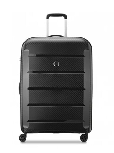 BINALONG Juego de 3 carros: cabina+mediano, grande exp negro - Set Trolley