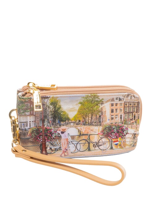 YESBAG SPECIAL Estuche para tarjetas con doble cremallera bicicletas - Carteras Mujer