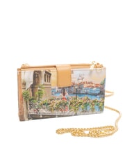 YNOT YESBAG Cartera de mano con correa para el hombro canal florido - Bolsos Mujer - 3