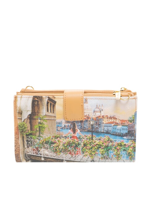 YESBAG Cartera de mano con correa para el hombro canal florido - Bolsos Mujer