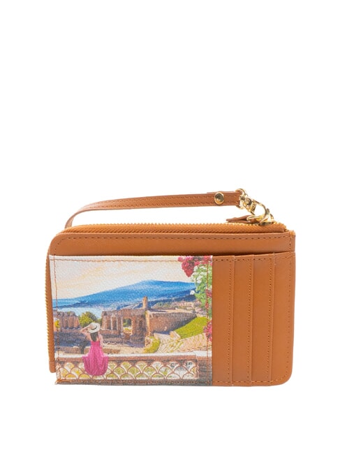 YESBAG Tarjetero plano con cremallera y correa de mu&ntilde;eca Verano en Taormina - Carteras Mujer