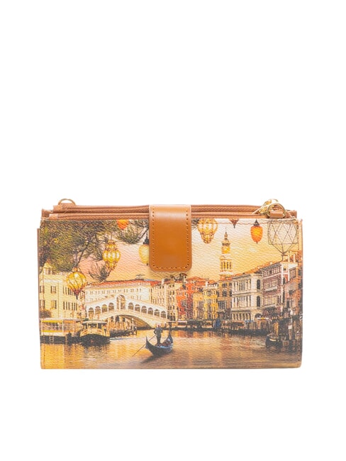 YESBAG Cartera de mano con correa para el hombro Venecia navide&ntilde;a - Bolsos Mujer