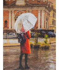 YNOT YESBAG Bolso de hombro con dos compartimentos Roma lloviendo - Bolsos Mujer - 3