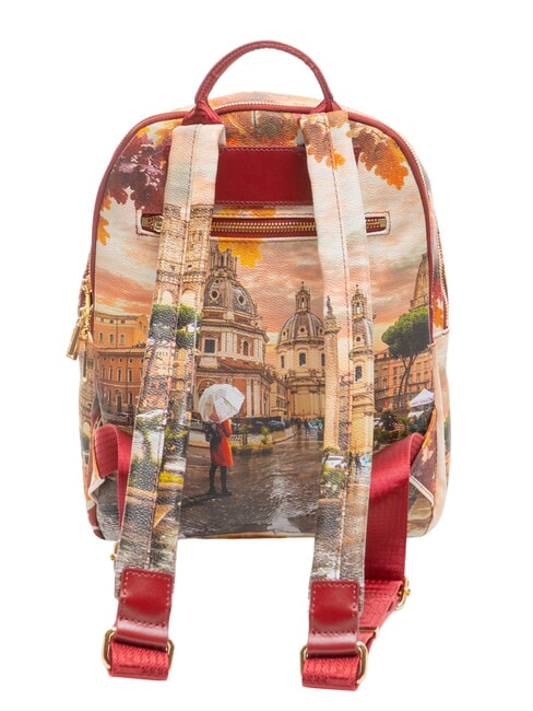 YESBAG Mochila grande Roma lloviendo - Bolsos Mujer