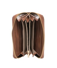 YNOT LUX Cartera grande con cremallera chocolate - Carteras Mujer - 2