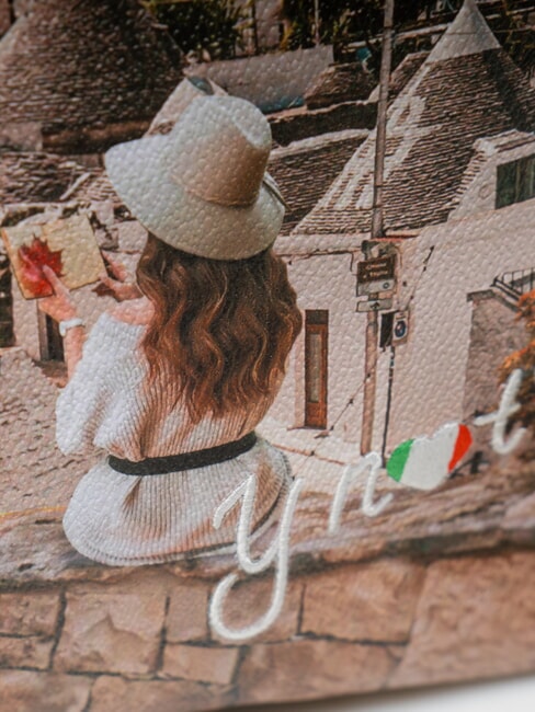 YESBAG Bolso de hombro tipo hobo trulli rom&aacute;nticos - Bolsos Mujer