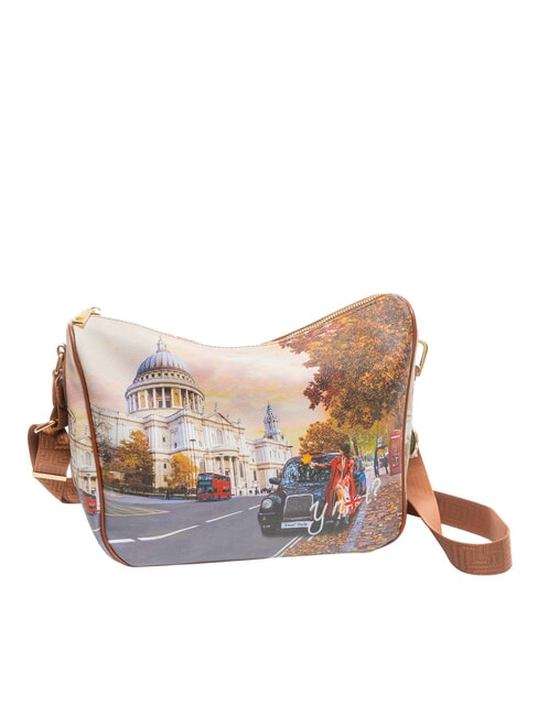 YESBAG Bolso de hombro tipo hobo Turista de Londres - Bolsos Mujer