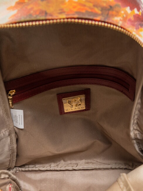 YESBAG Mochila grande con bolsillo Roma lloviendo - Bolsos Mujer