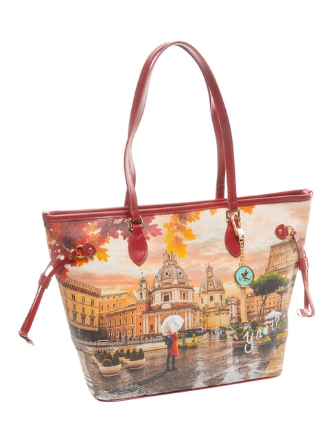 YESBAG Bolsa de compras grande Roma lloviendo - Bolsos Mujer