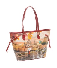 YNOT YESBAG Bolsa de compras grande Roma lloviendo - Bolsos Mujer - 2