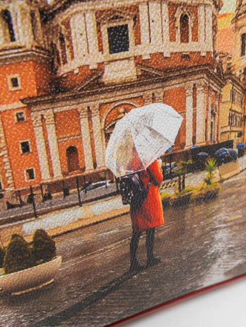 YESBAG Bolsa de compras grande Roma lloviendo - Bolsos Mujer