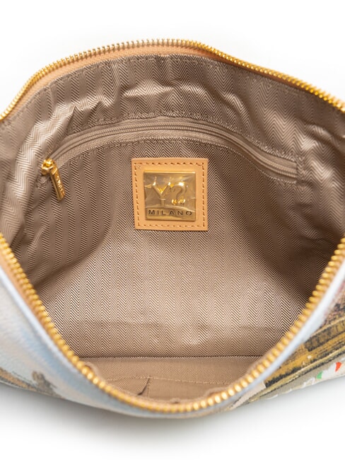 YESBAG Bolso de mano con bandolera met&aacute;lica VACACIONES ROMANAS - Bolsos Mujer