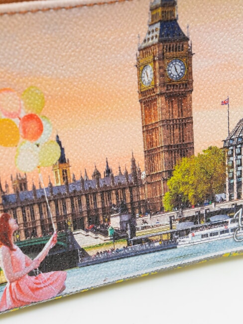 YESBAG Bolso de mano plano flor amarilla - Bolsos Mujer