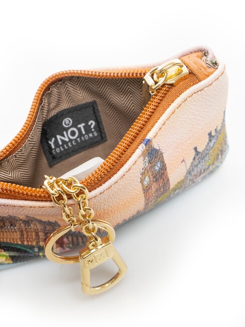 YESBAG Bolsa llavero con cremallera flor amarilla - Llaveros