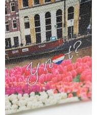 YNOT YESBAG Bolso de mano mediano con pu&ntilde;o tulipanes - Bolsos Mujer - 3