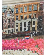 YNOT YESBAG Bolso de mano mediano con pu&ntilde;o tulipanes - Bolsos Mujer - 3