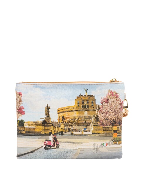 YESBAG Bolso de mano mediano con pu&ntilde;o VACACIONES ROMANAS - Bolsos Mujer