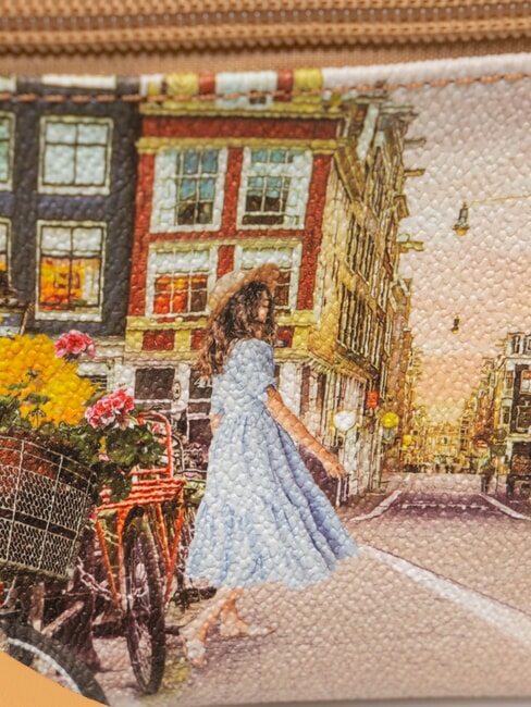 YESBAG Bolso de mano mediano con pu&ntilde;o Sue&ntilde;os holandeses - Bolsos Mujer